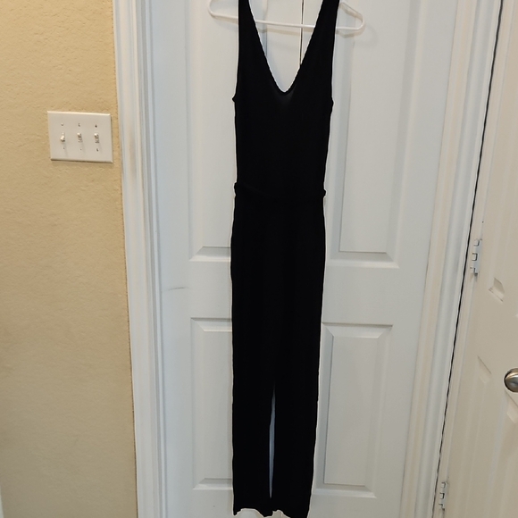 Lascana V Neck Black Sleeveless Jumpsuit Romper Size 36 NWT - Picture 8 of 8